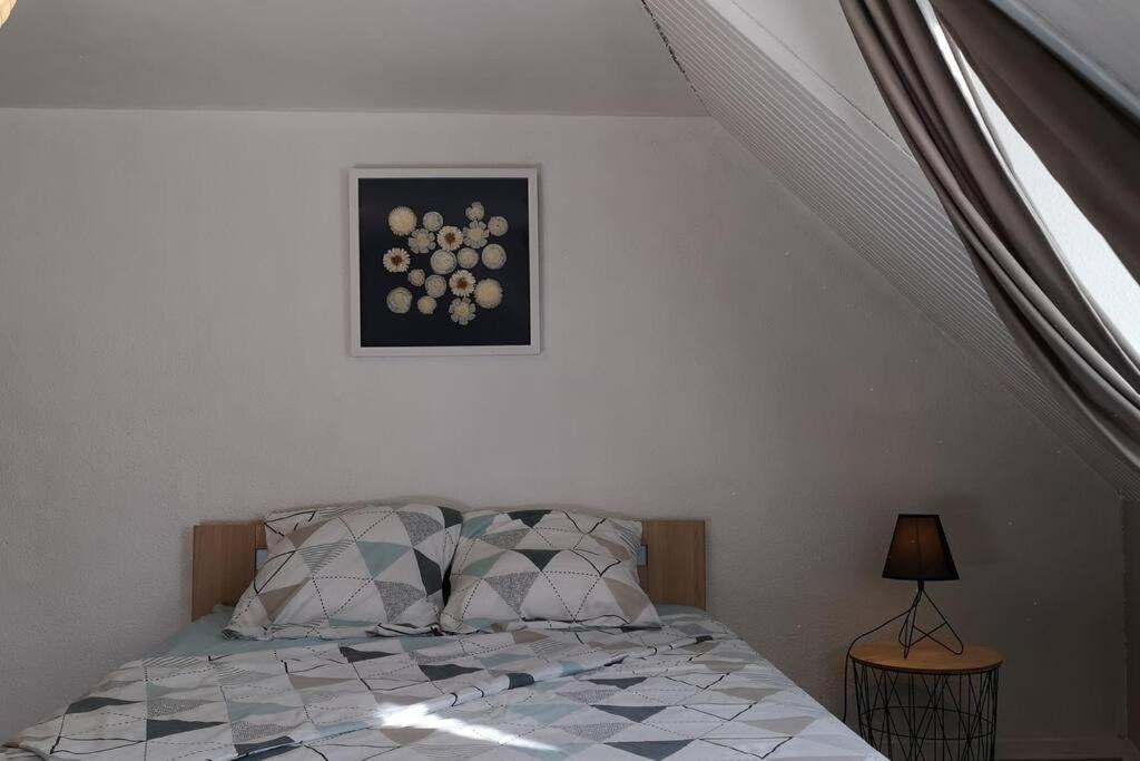 Duplex au centre ville, dans cour intérieure calme Dole Exterior foto